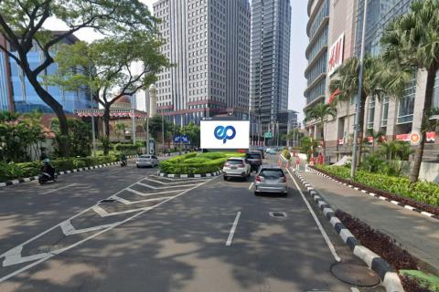 LED SCBD Lot 4 Jl. Jend. Sudirman, Jakarta Selatan