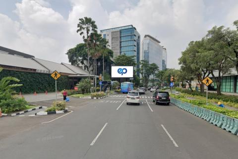 LED SCBD Jl. Jend. Sudirman, Jakarta Selatan