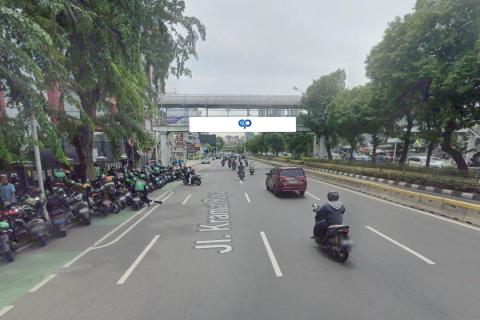 JPO Kenari Mas Jl. Kramat Raya, Jakarta Pusat