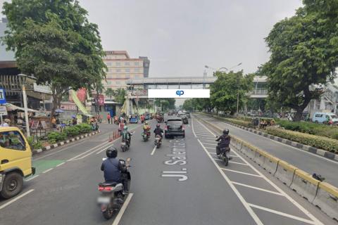 JPO Kenari Mas Jl. Kramat Raya, Jakarta Pusat