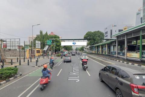 JPO Kramat Sentiong Jl. Kramat Raya, Jakarta Pusat