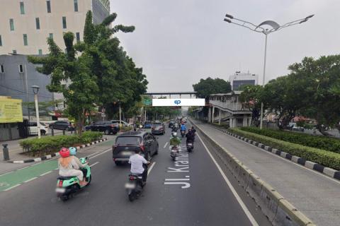JPO Kramat Sentiong Jl. Kramat Raya, Jakarta Pusat