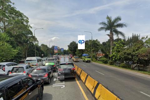 Exit Tol Pasteur KM. 0+600, Bandung