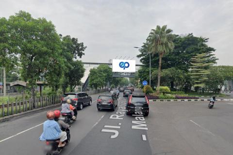 JPO Jl. A. Yani (Dekat Taman Pelangi), Surabaya