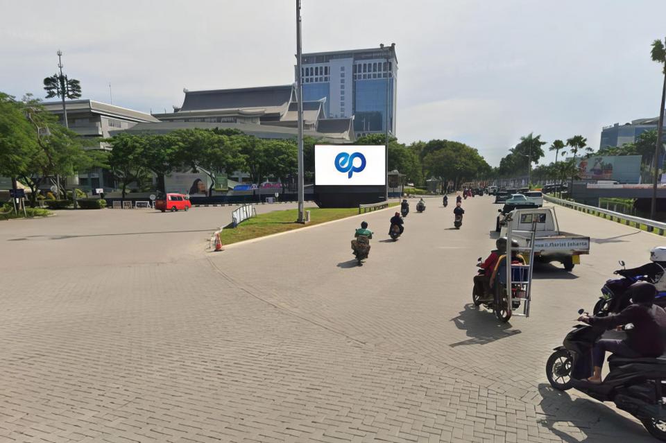 Videotron at Jl. Pantai Indah Kapuk, Jakarta Utara