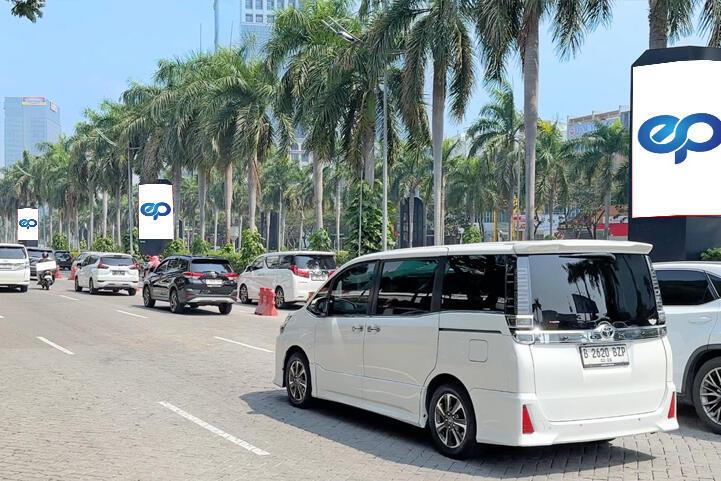 Videotron at Jl. Pantai Indah Kapuk, Jakarta Utara