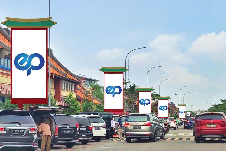Videotron at Jl. The Golf Island Boulevard, Jakarta Utara (Pantjoran China Town PIK)