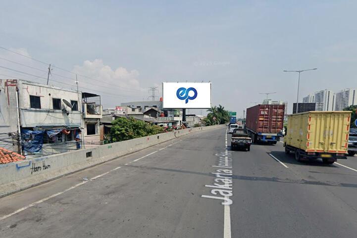 Billboard at Tol Ancol - Grogol KM. 23, Penjaringan, Jakarta Utara
