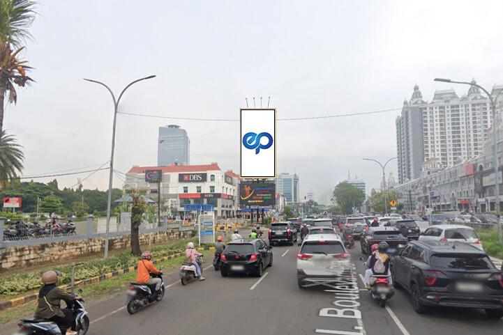 Billboard at Jl. Boulevard Barat Raya (depan Gate Ruko Inkopal), Jakarta Utara