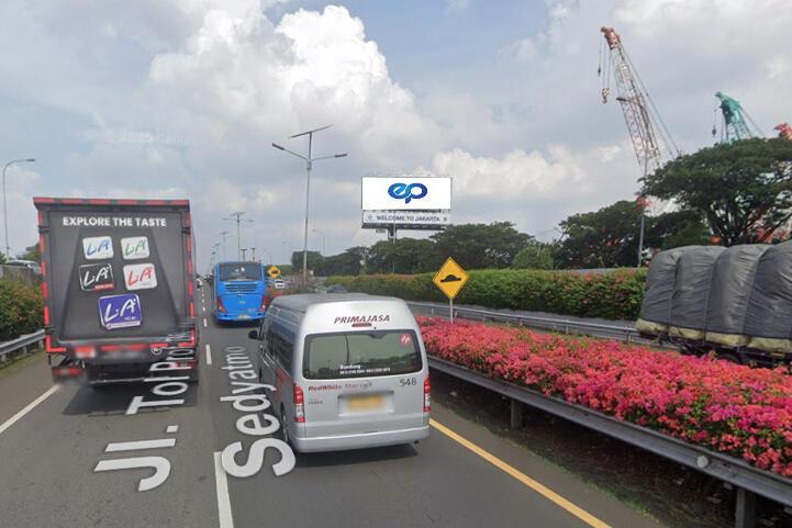 Billboard at Jl. Tol Sediyatmo KM 27+000B, Jakarta Utara