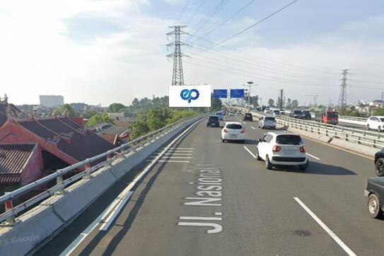 Billboard at Jl. Tol Sediyatmo KM 18+490A, Jakarta Utara
