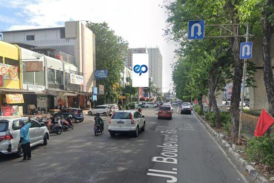 Billboard at Jl. Kelapa Cengkir - Jl. Boulevard Raya (Kelapa Gading), Jakarta Utara