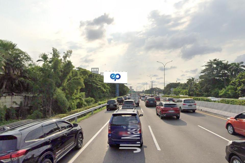 Billboard at Tol Kebon Jeruk KM 6+800 (sebelum Exit Tol JLB), Jakarta Barat