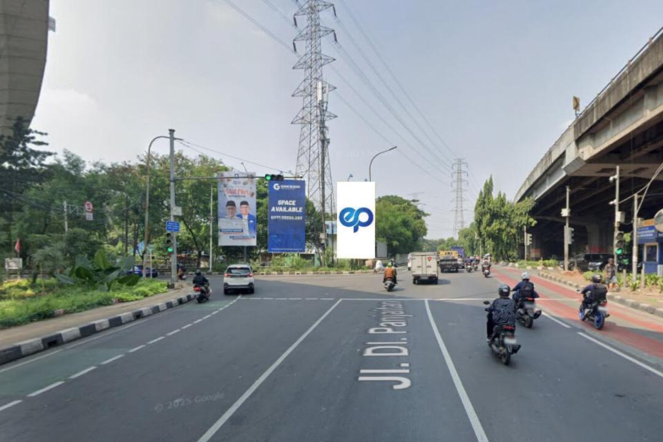 Billboard at Jl. DI. Panjaitan 1, Jakarta Timur