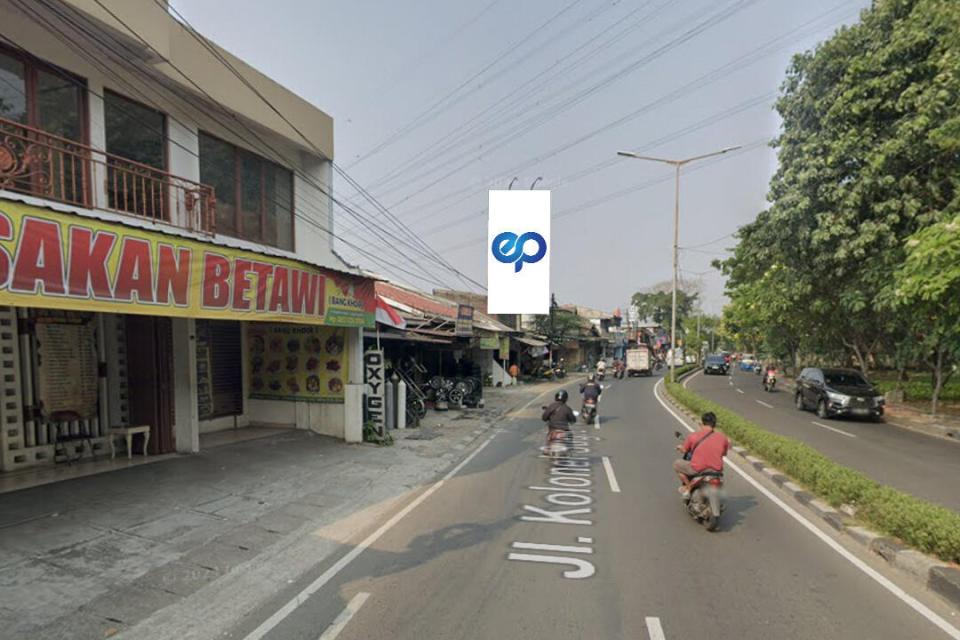 Billboard at Jl. Kolonel Sugiono, Jakarta Timur
