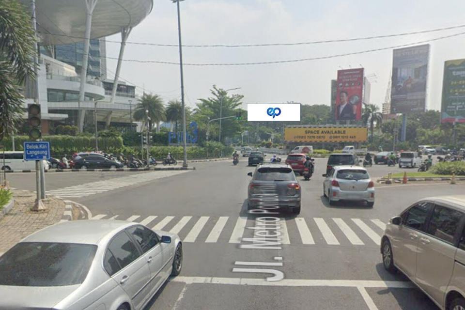 Billboard at Jl. Sultan Iskandar Muda - Pondok Indah, Jakarta Selatan