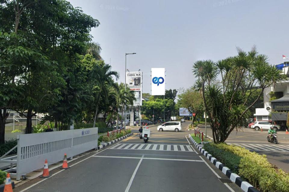 Billboard at Jl. Senopati (Kawasan SCBD) , Jakarta Selatan