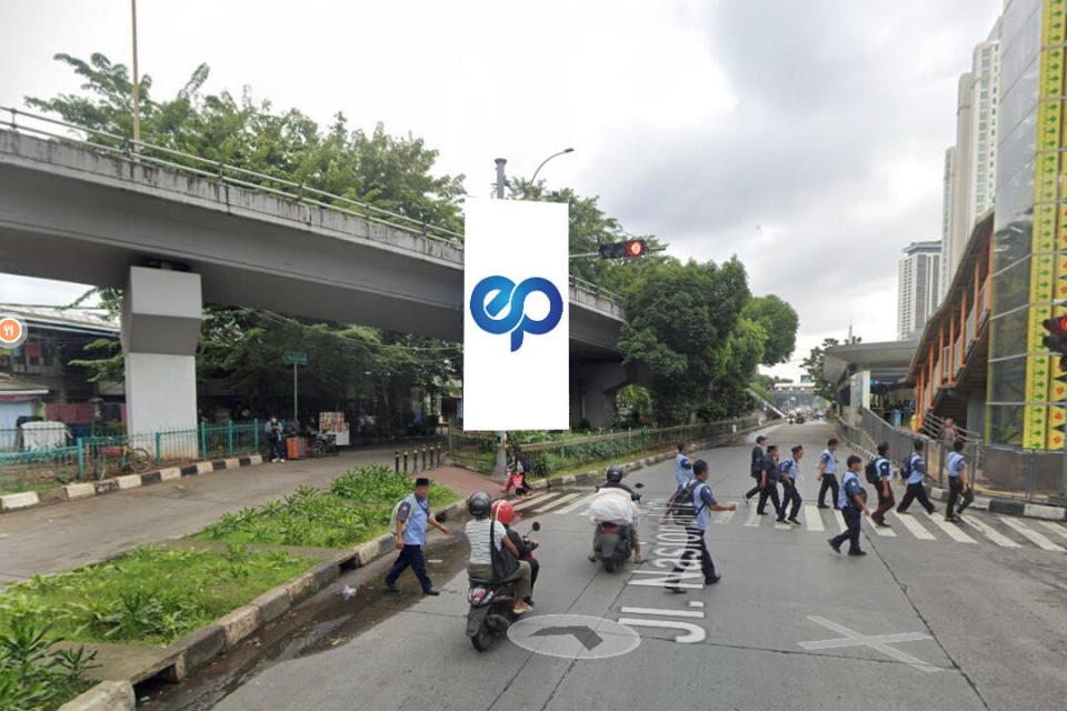 Billboard at Jl. Kebayoran Baru, Jakarta Selatan