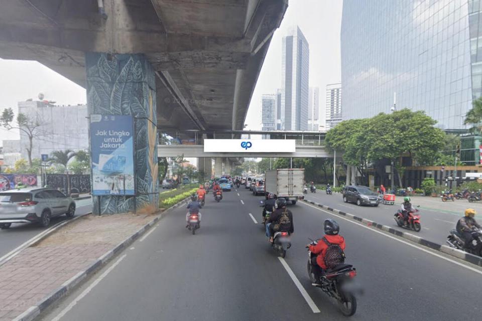 Billboard at Jl. Prof. Dr. Satrio, Jakarta Selatan