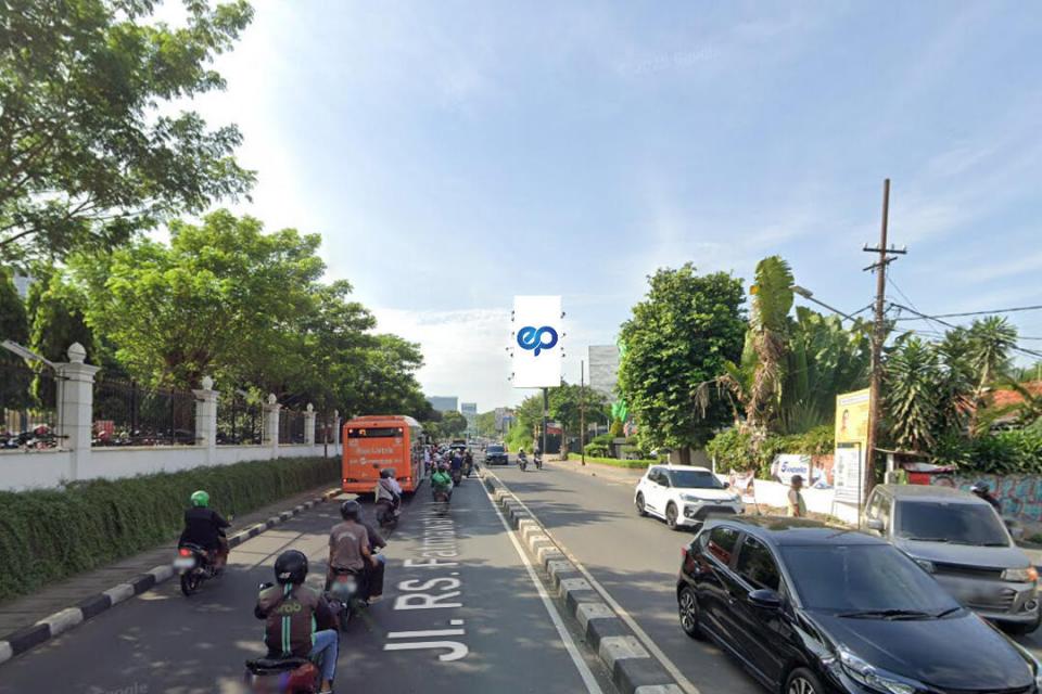 Billboard at Jl. RS. Fatmawati (Seberang RS. Fatmawati), Jakarta Selatan