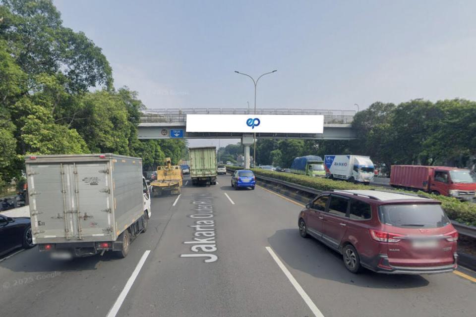 Billboard at JPO Tol Jorr KM 26+600 B(Dekat Gd Oleos), Jakarta Selatan