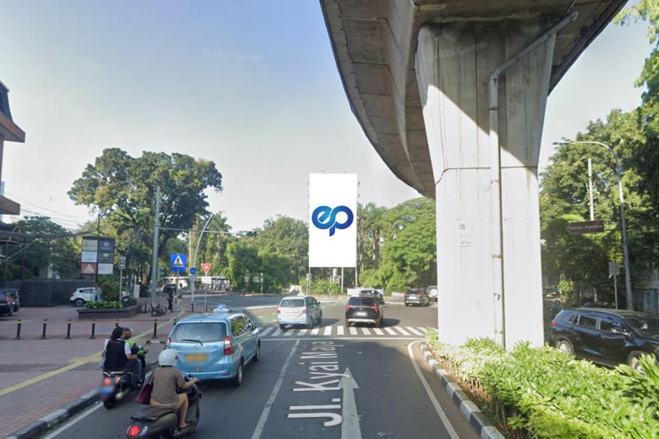 Billboard at Jl. Kyai Maja, Jakarta Selatan