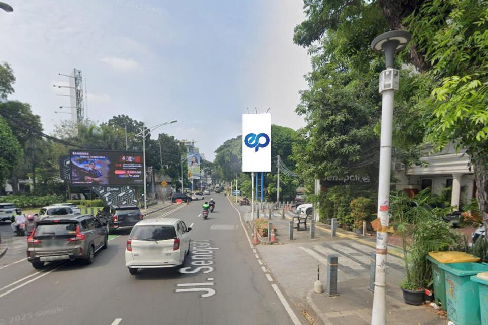 Billboard at Jl. Senopati, Jakarta Selatan