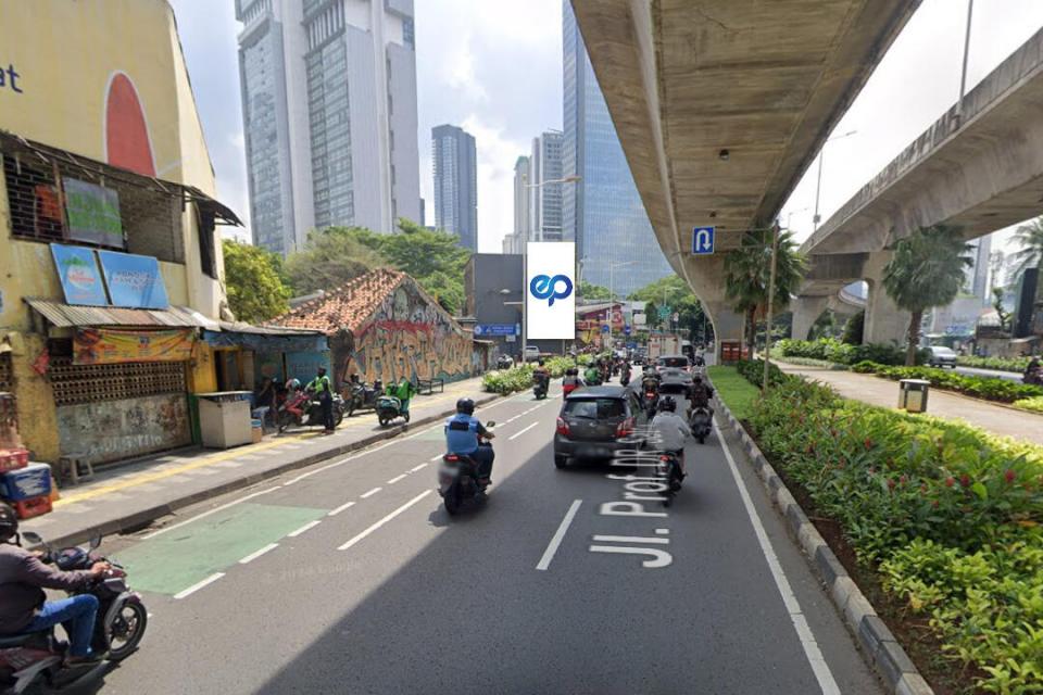 Billboard at Jl. Prof. Dr. Satrio, Jakarta Selatan