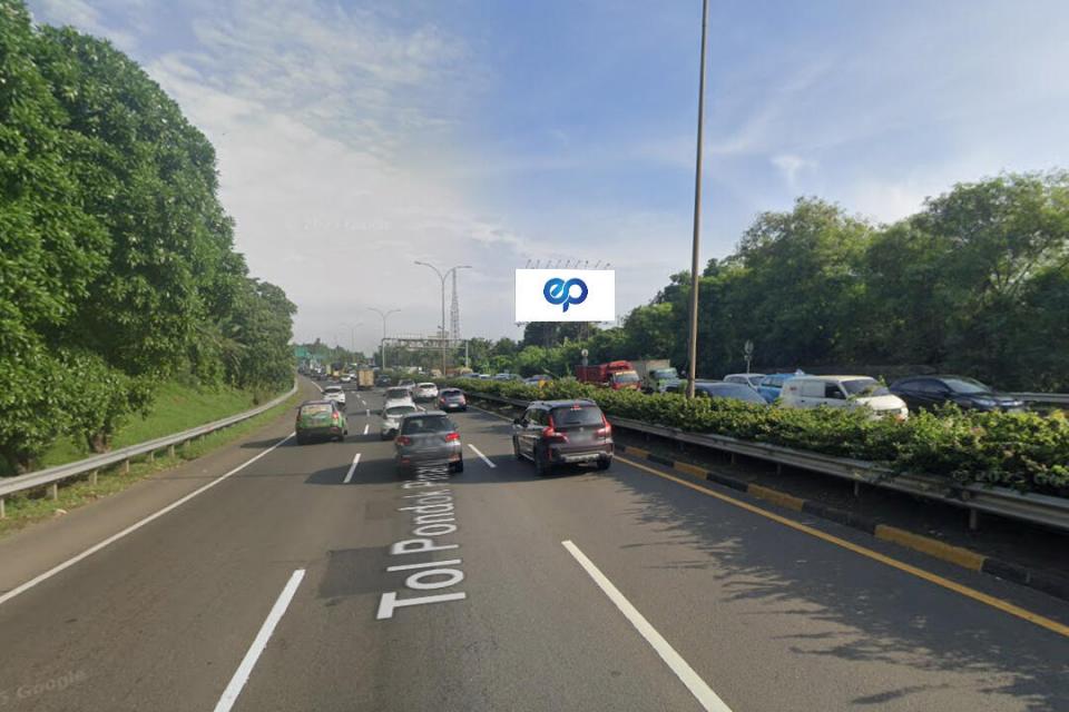 Billboard at Tol JLJ / Pondok Pinang Km 18 + 00 B, Jakarta Selatan