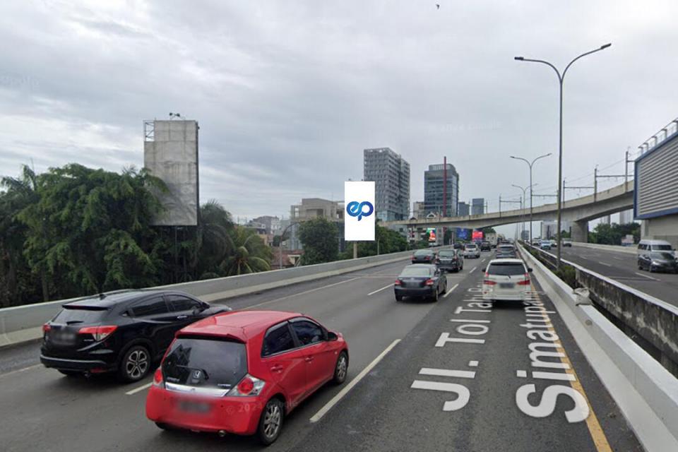 Billboard at Jl. Tol Jorr TB Simatupang (Depan ST MRT), Jakarta Selatan