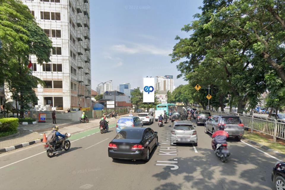 Billboard at Jl. KH Abdullah Syafei, Jakarta Selatan