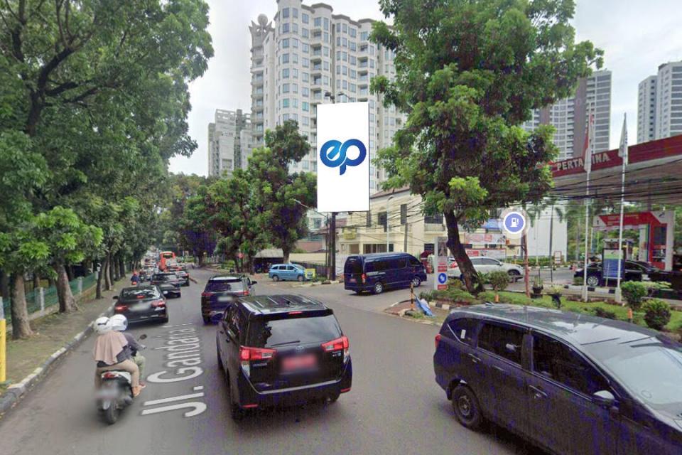 Billboard at Jl. Gandaria 1 No. 37, Kramat Pela, Jakarta Selatan