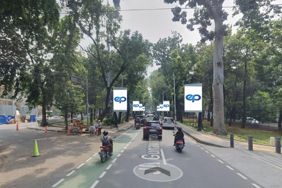 Videotron at Jl. Gunawarman, Jakarta Selatan