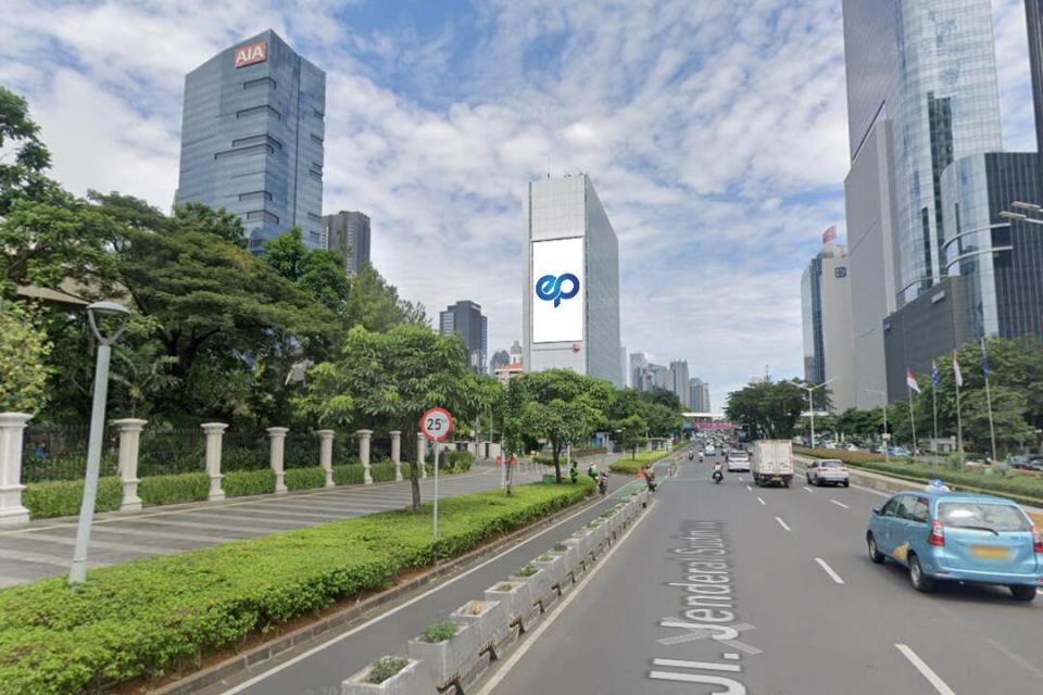 Videotron at Jl. Jend. Sudirman (Plaza Sentral), Jakarta Selatan
