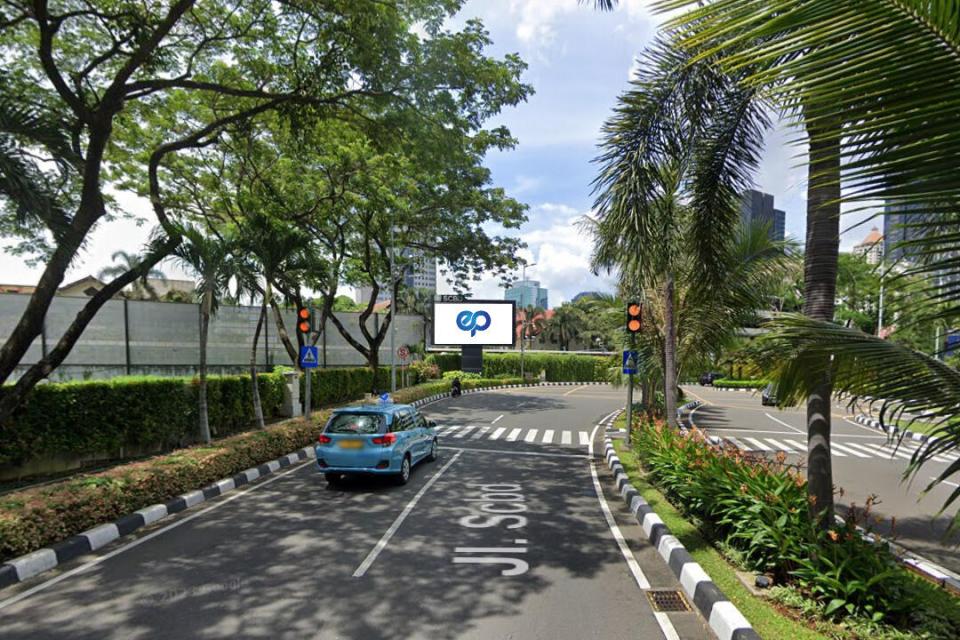 Videotron at LED SCBD Lot 23 Jl. Jend. Sudirman, Jakarta Selatan