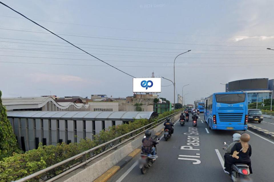 Billboard at Jl. Kramat Bunder - Senen, Jakarta Pusat