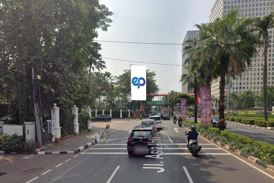 Billboard at Jl. Asia Afrika (Titik 5), Jakarta Pusat