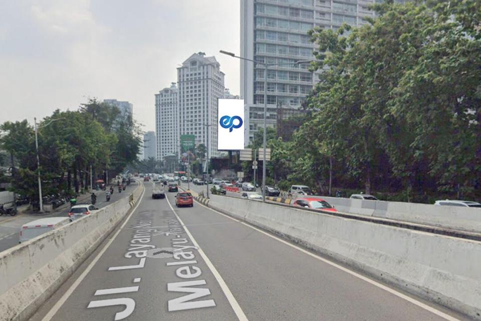 Billboard at Jl. KH. Mas Mansyur (Citywalk Sudirman), Jakarta Pusat