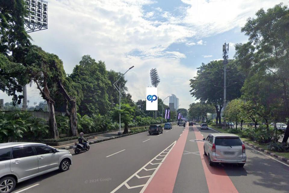 Billboard at Jl. Gerbang Pemuda (Titik 9), Jakarta Pusat