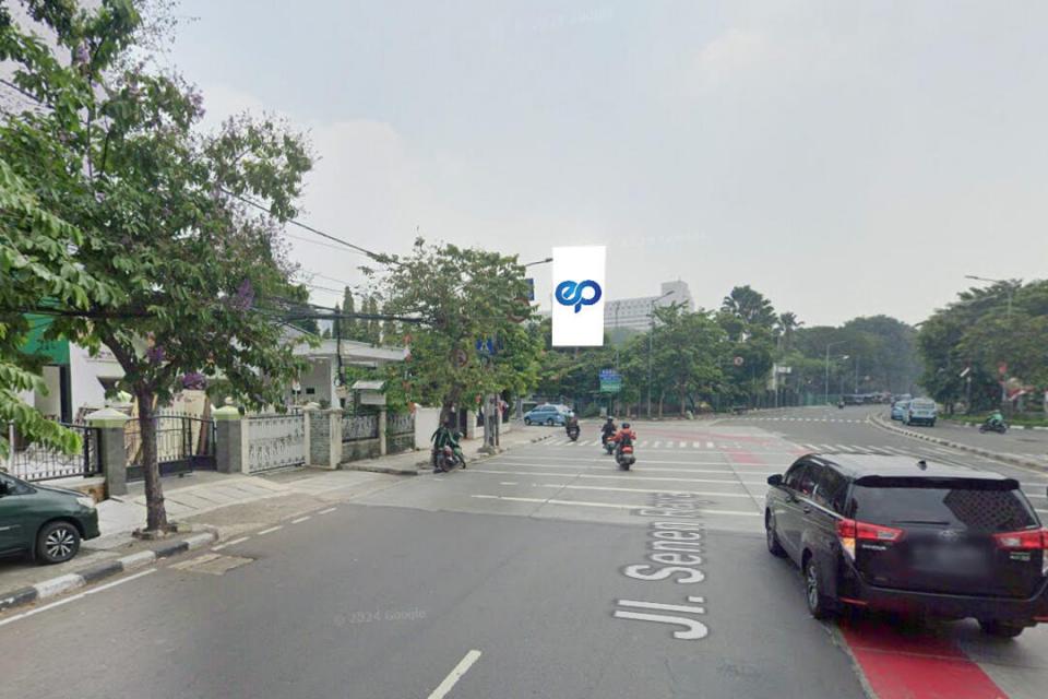 Billboard at Jl. Raya Senen, Jakarta Pusat