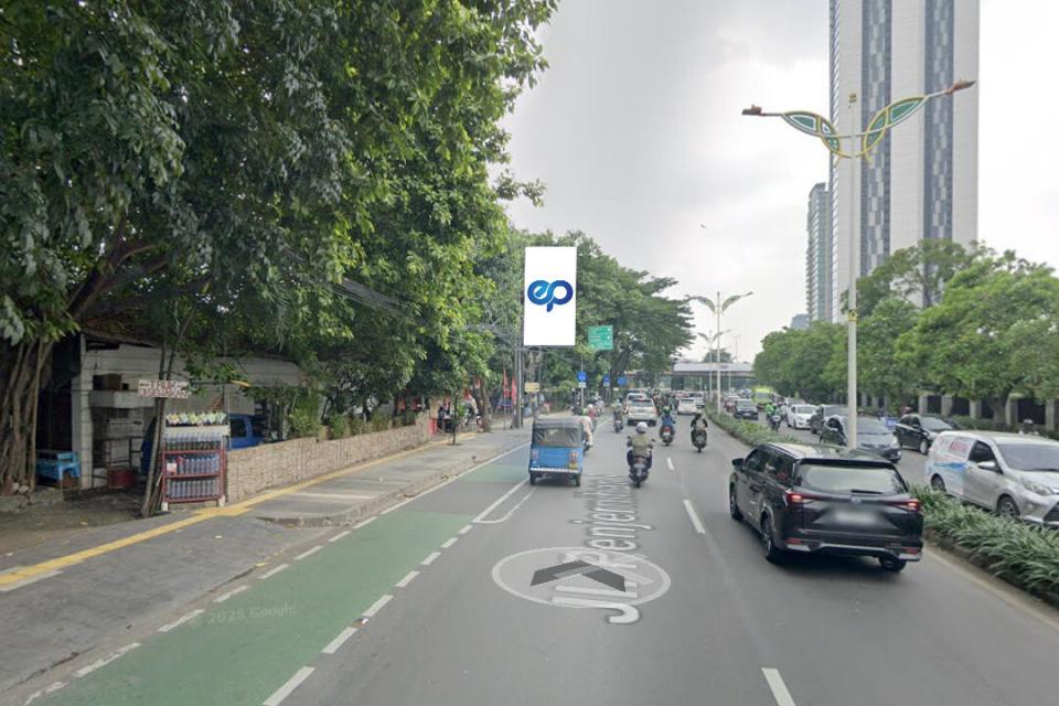 Billboard at Jl. Penjernihan (Karet Bivak) Benhil, Jakarta Pusat