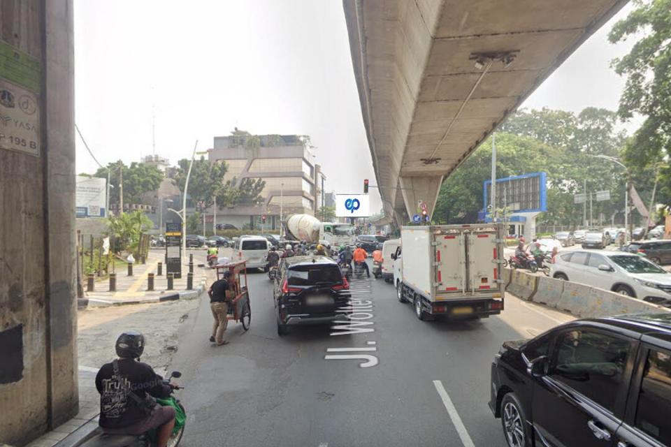 Videotron at Jl. Woltermongonsidi, Jakarta Selatan
