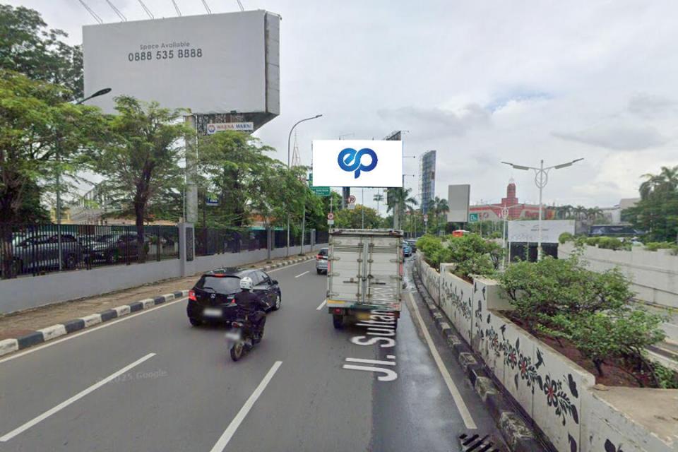 Billboard at Jl. Sultan Iskandar Muda - Pondok Indah (depan Ranch Market), Jakarta Selatan