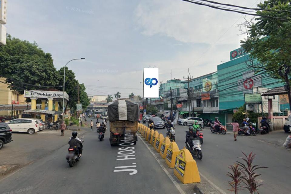 Billboard at Jl. Hos Cokroaminoto CBD (BCA) Ciledug, Tangerang Kota