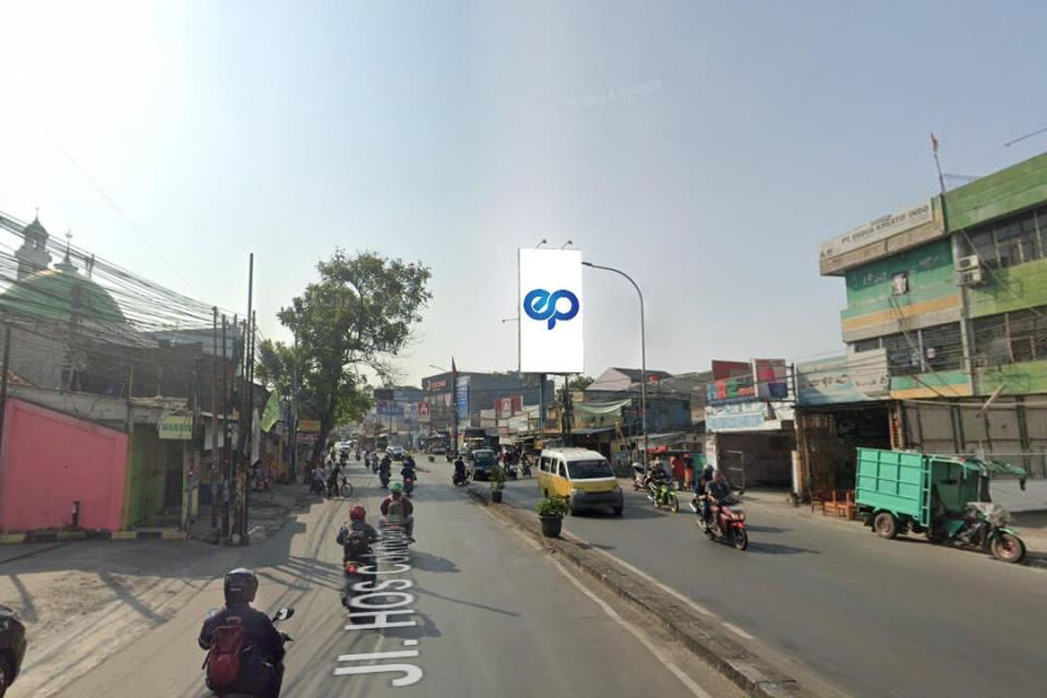 Billboard at Jl. Hos Cokroaminoto, Tangerang Kota