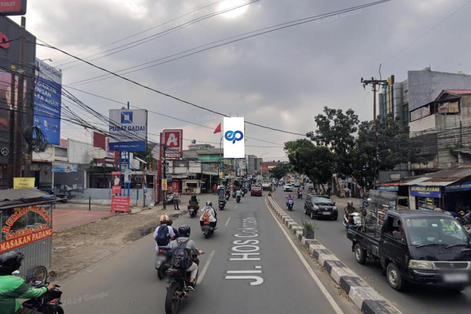 Billboard at Jl. Hos Cokroaminoto, Tangerang Kota