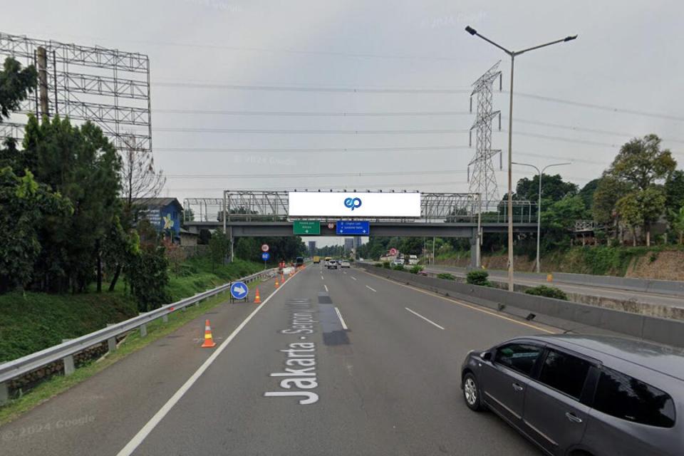 Billboard at Jl. Jakarta - Serpong (JPO KM 07+200 B), Tangerang Selatan