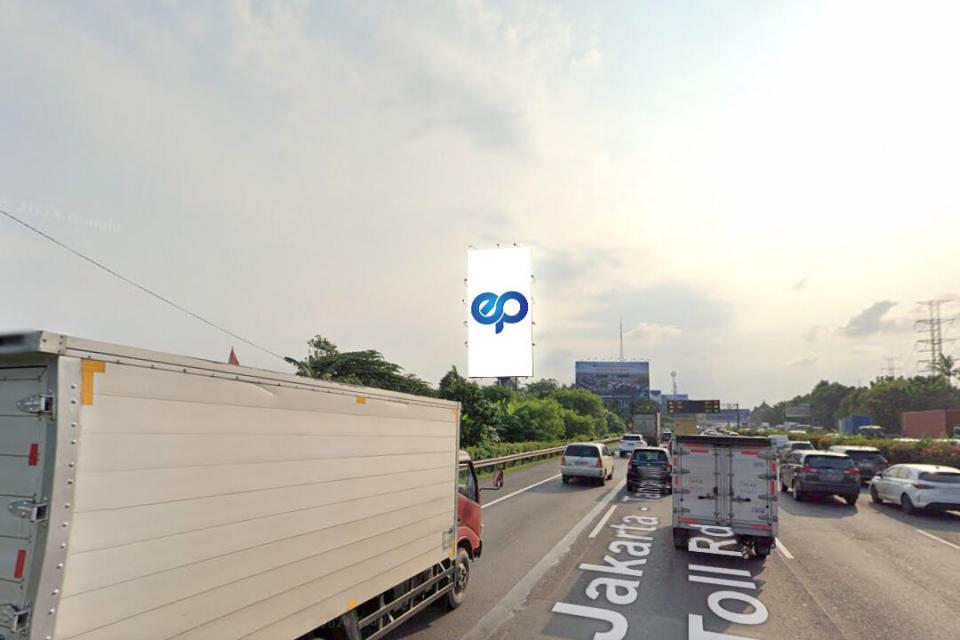 Billboard at Tol Jakarta Tangerang KM 12+250A, Tangerang