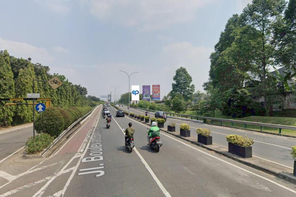 Billboard at Jl. Boulevard Bintaro (Fly Over), Tangerang Selatan