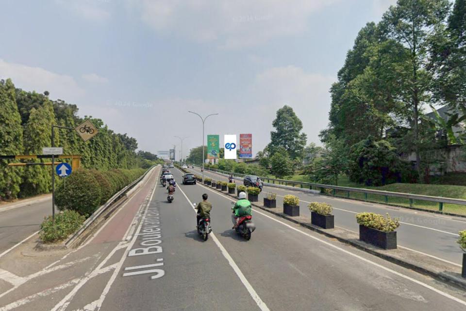 Billboard at Jl. Boulevard Bintaro (Fly Over), Tangerang Selatan